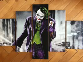 Tableau décoratif « Joker » en 5 parties – Excellent état